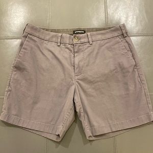 Gray Express Shorts